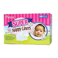 PUREEN SUPER NAPPY LINERS