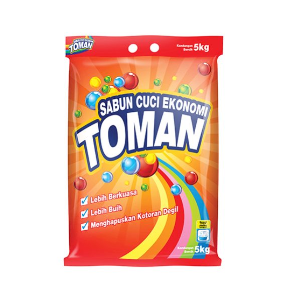 TOMAN DETERGENT POWDER 5KG