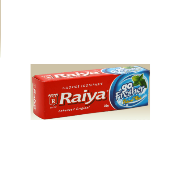 RAIYA TOOTHPASTE NATURAL MINT (RED) 30G