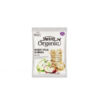 HEINZ ORGANIC APPLE RICE CAKE 40G