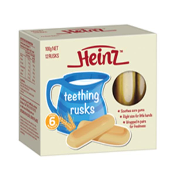 HEINZ TEETHING RUSKS 100G