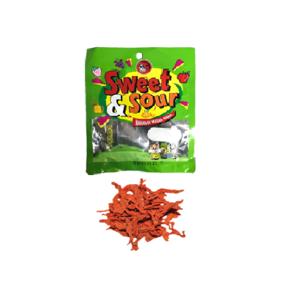 MIAOW MIAOW SWEET & SOUR PRESERVED-RED PAPAYA STRIPS 65G