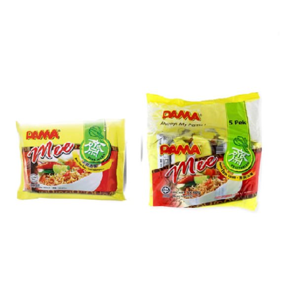 PAMA INSTANT VEGETARIAN MEE TOMYAM 60GX5'S