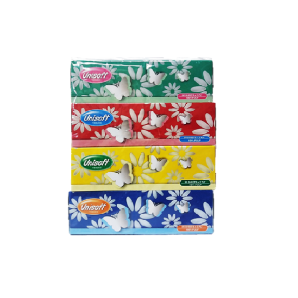 FACIAL BOX TISSUE 90'SX4PAC